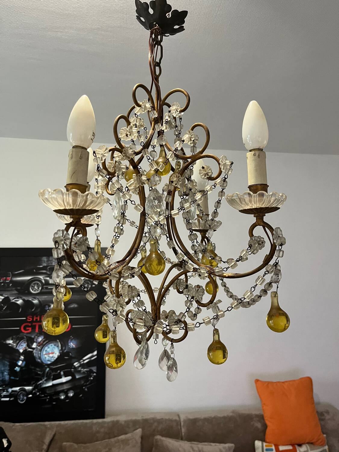 Hanging chandelier Italy