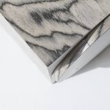 Sottsass object 106 wood veneer side table