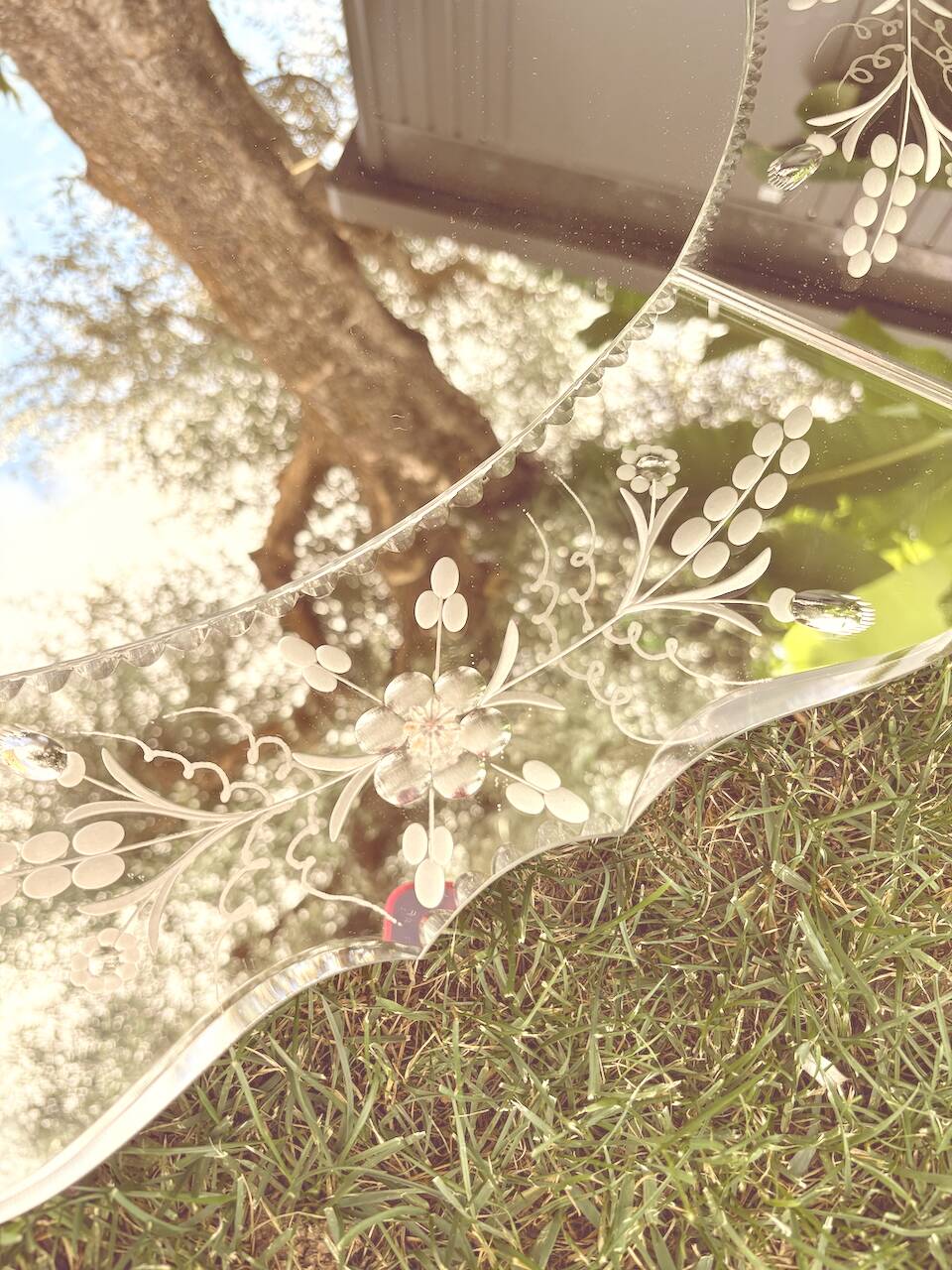 Ancient Venetian mirror