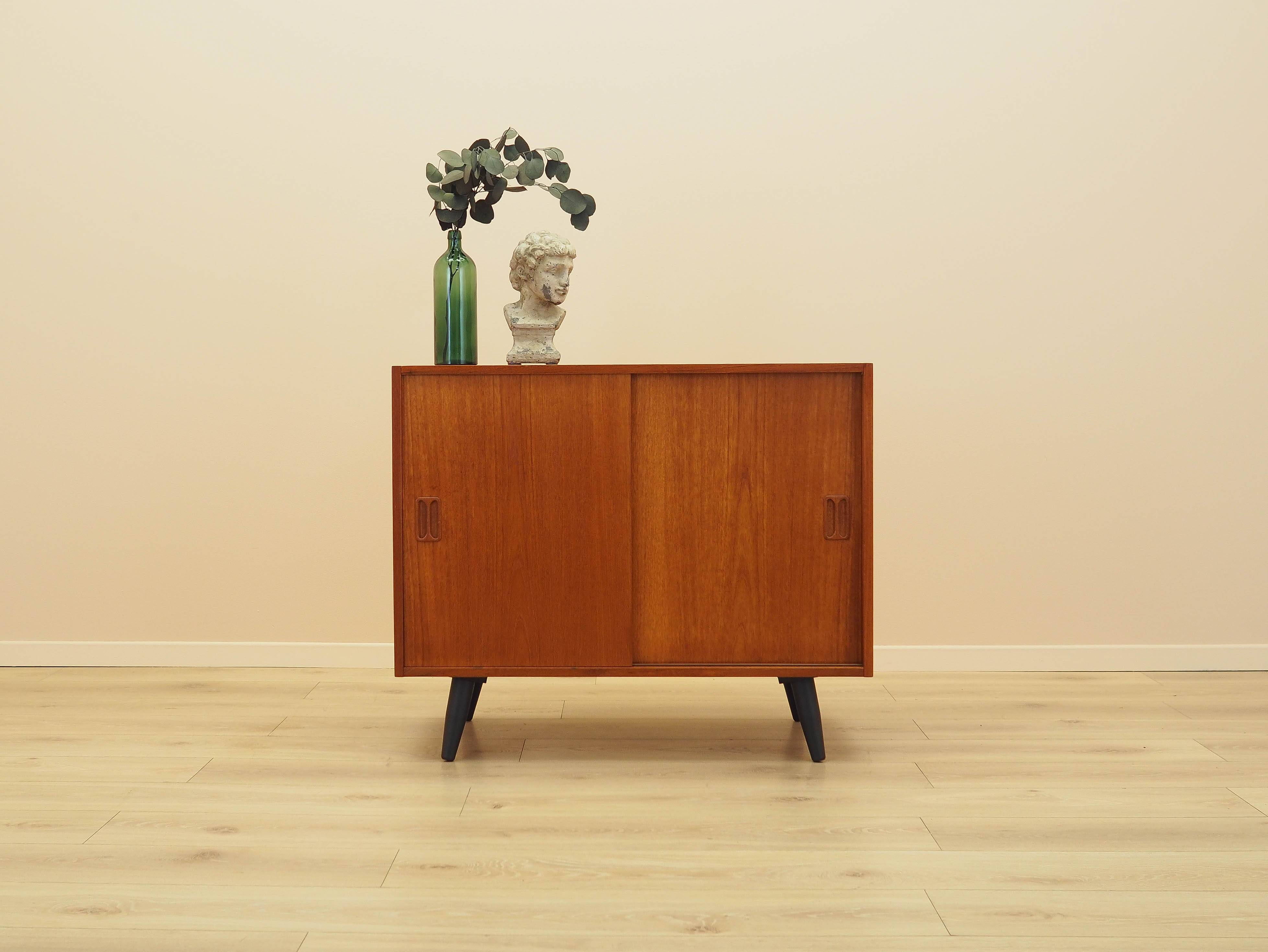 Teak cabinet, Danish design, 1970s, made in Denmark