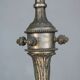 Lustre en métal argenté de style Louis XVI