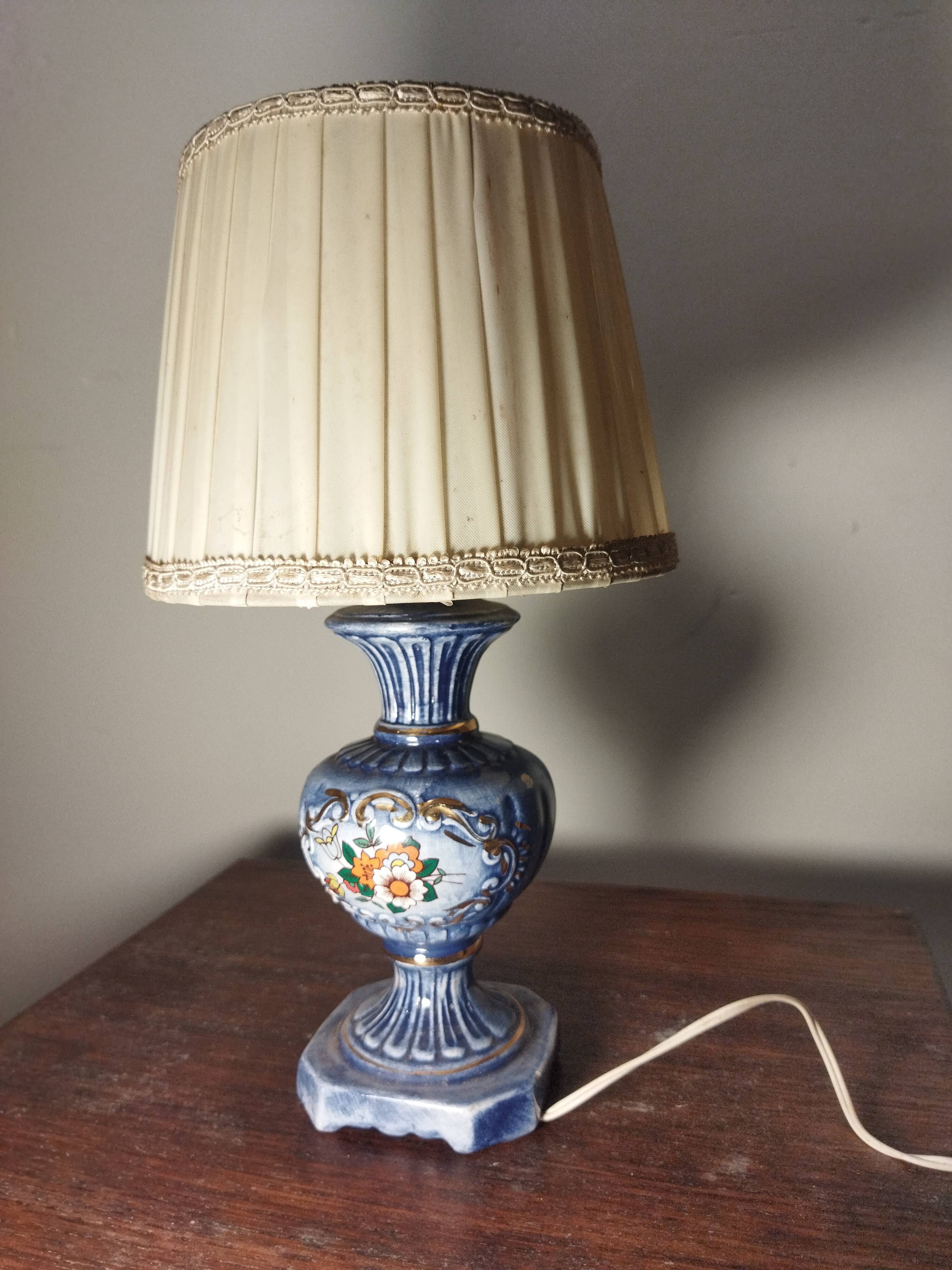 Italian ceramic lamp