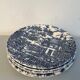 6 flat plates vintage Myott Meakin