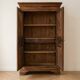 Antique Louis Philippe wardrobe in walnut