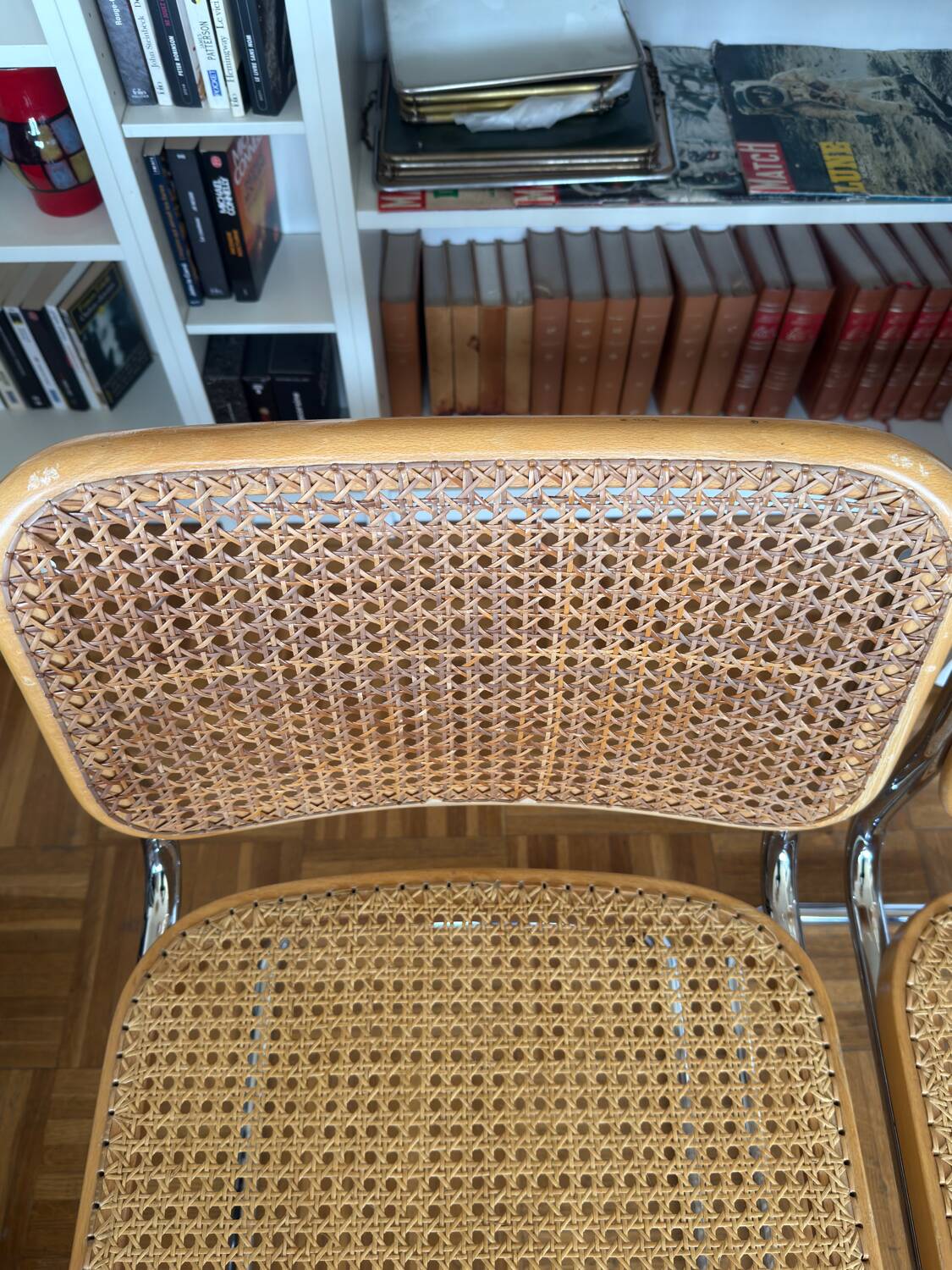 Marcel Breuer Cesca B32 chairs Knoll edition
