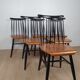 Set 6 chaises  Fanett de Ilmari Tapiovaara