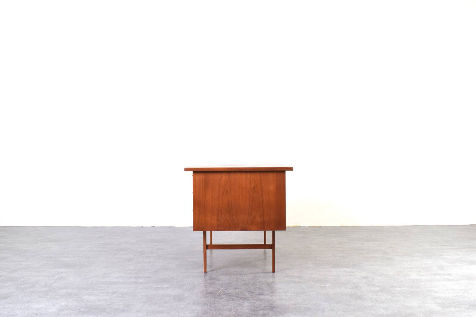 Mid-Century Danish Teak Executive Desk, 1960s.