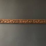 Haute époque wall frieze in carved walnut wood, 16th century