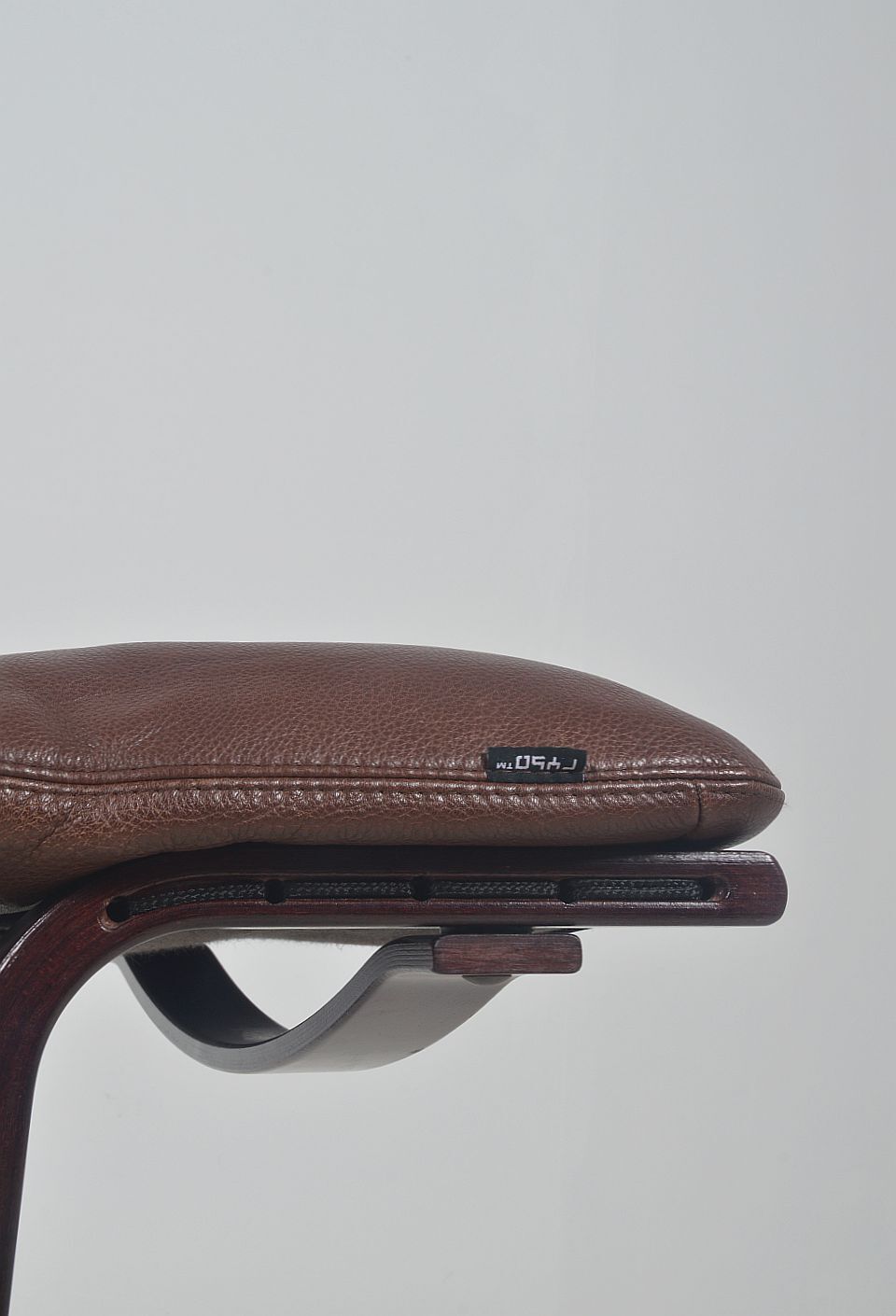 Norwegian lounge chair with ottoman designed by Ingmar Relling, 1960s