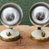 Pair of sconces with ball joints, 1950s