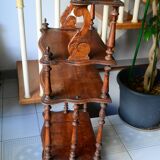 Wheels wood end bookcase