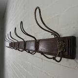 Wall coat rack with 7 hooks with gargoyles