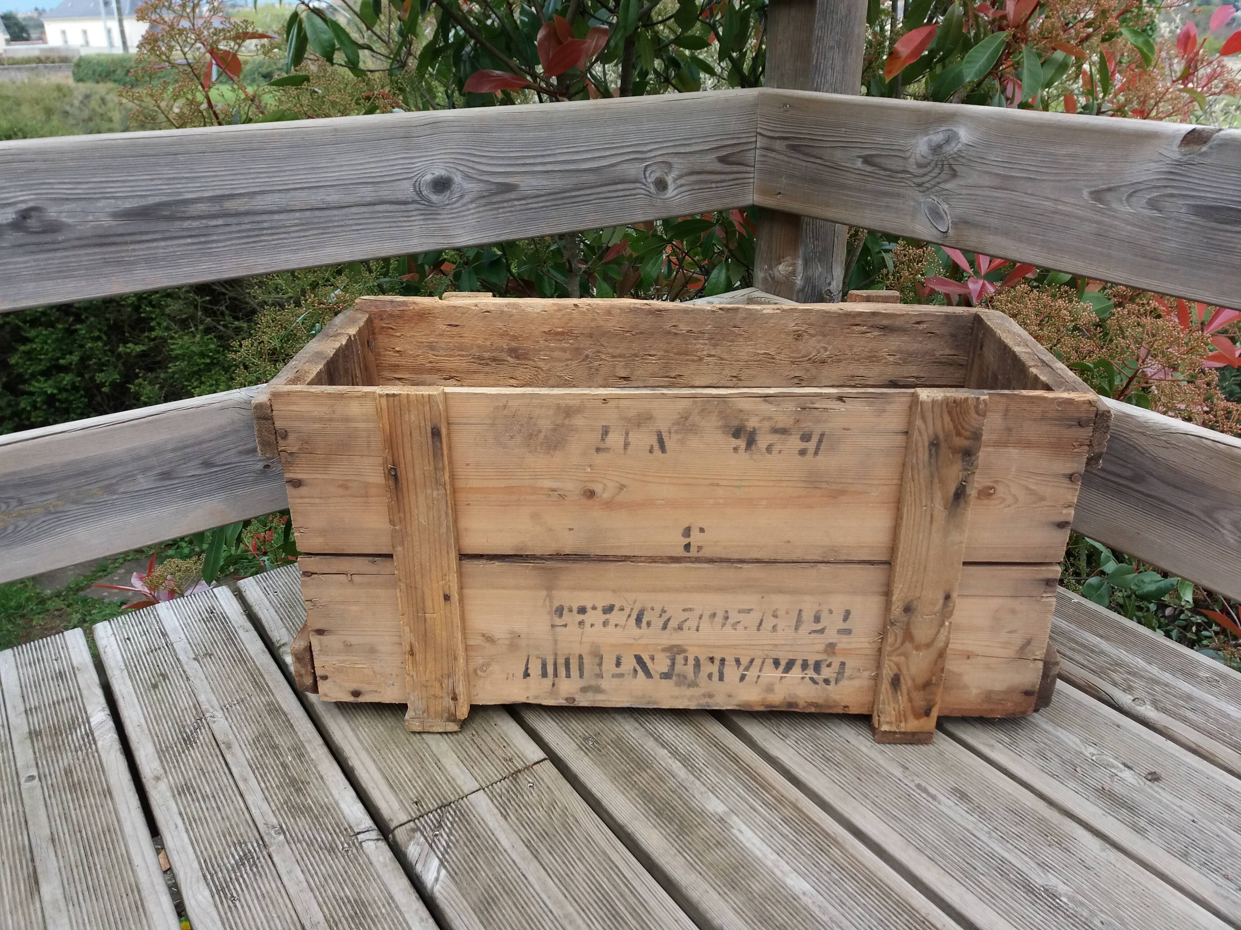 Wooden crate