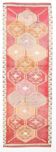 Pink & Red Vintage Turkish Runner Rug, 95x294Cm