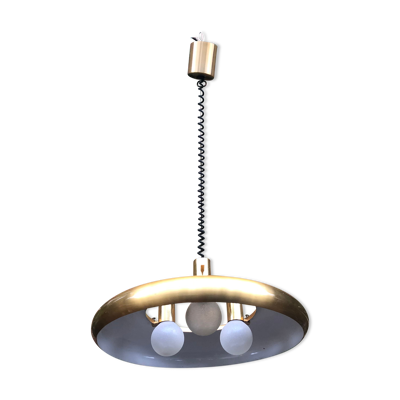 Suspension doré années 70