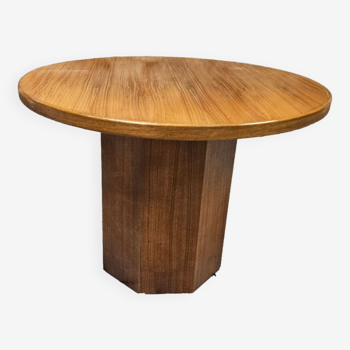 Table basse en bois vintage 1970