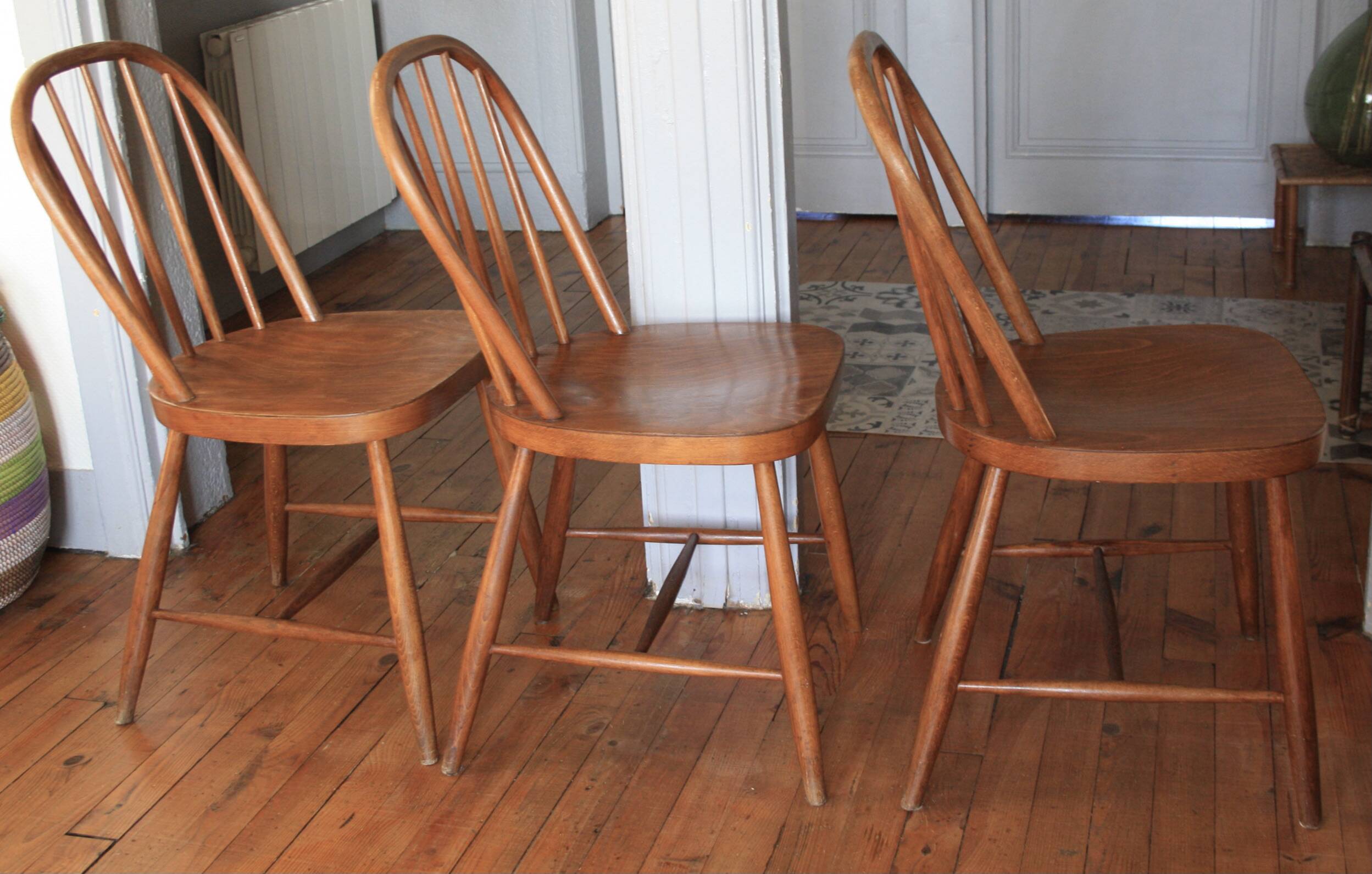 Thonet chairs by Josef Frank stamped