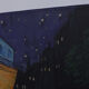 Tableau huile sur toile - ville de nuit