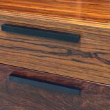 Scandinavian library in rosewood designed by Ib Kofod Larsen.