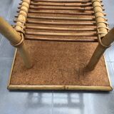 Audoux Minet bamboo rattan coffee table