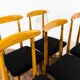 Mid Century Dining Chairs By Bernard Malendowicz, Poland, 1960s, Set Of 6