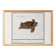 Small poster on the Tortoise, after an old engraving from 1610