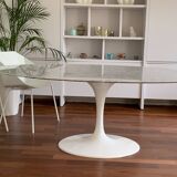 Marble tulip table
