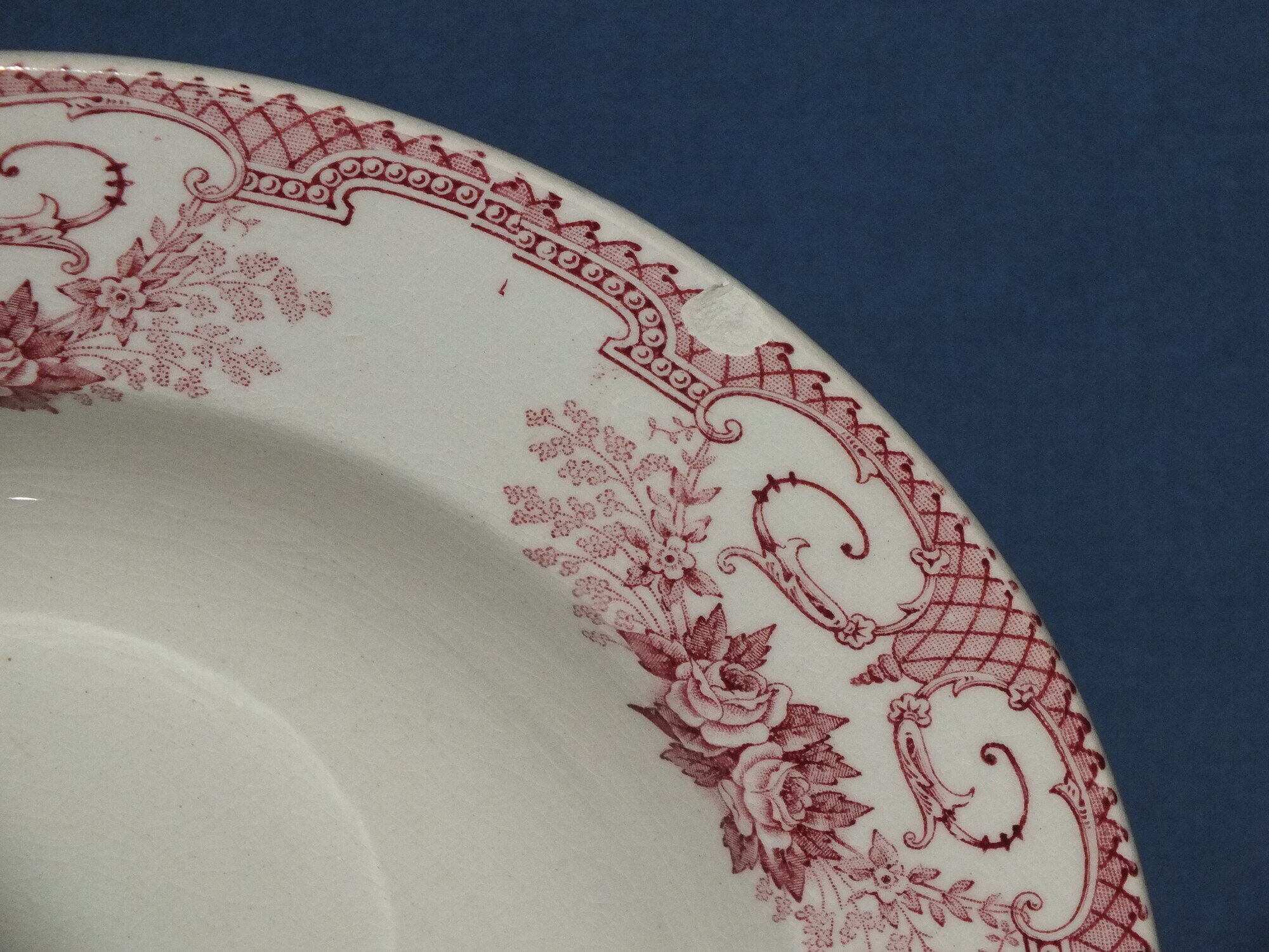 6 hollow plates in Iron Land Establishments Debray Service Clichy
