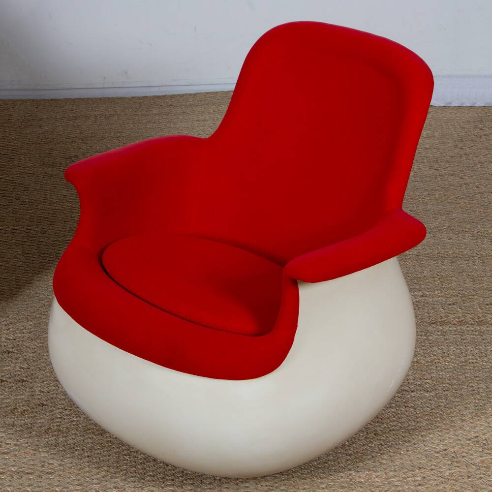 Pair of Culbuto armchairs by Marc Held for Knoll, 1967