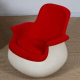 Pair of Culbuto armchairs by Marc Held for Knoll, 1967