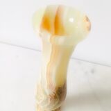 Superb vintage onyx vase