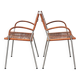 Miss B chairs by Tito Agnoli for Pierantonio Bonacina, 1980s, set of 2