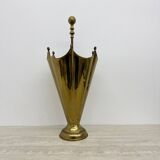 Mid-century design brass umbrella stand , 1970’s