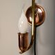 Set of vintage Danish Modern Brass and Copper Wall Sconces, 1950s