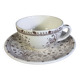 Tasse soucoupe Gien Jardins secrets