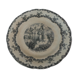 Jeanne d'Arc decorative plate on the bucher
