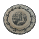 Jeanne d'Arc decorative plate on the bucher