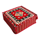 Oriental corner table, pouf