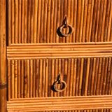 Rattan dresser