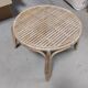 Table basse en rotin
