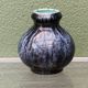 Boch Frères Keramis round vase, Art Deco