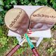Pair of vintage Adidas Ilie Nastase & Junior tennis rackets