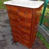 Louis XVI style inlaid chiffonier