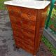 Louis XVI style inlaid chiffonier