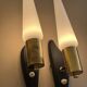 Pair of vintage wall lights, 60s