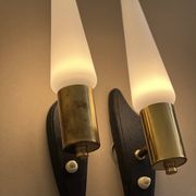 Pair of vintage wall lights, 60s
