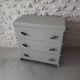 Vintage solid wood chest of drawers