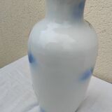 Large earthenware vase with peacock motif