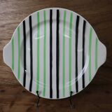 Plat à gâteaux moulin des loups "orcerame" vintage 50's