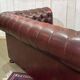 1980s Red 2-Seater Chesterfield Sofa